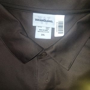 Mens WearGuard UPS Collar T Shirt. XXL. New.